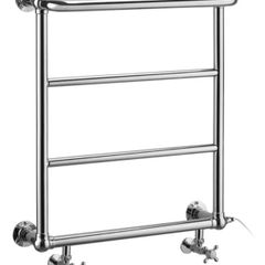 Burlington Cleaver Traditional Towel Radiator - 677mm x 600mm