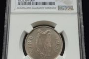 Ireland 1951 | Florin | Irish 2 Shillings | Salmon | KM.15a | MS63