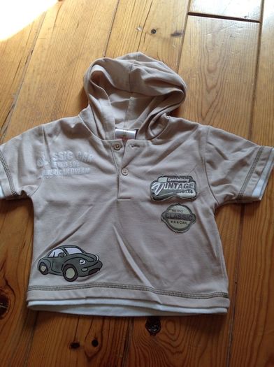 Hooded Teeshirt Age 12-18 months