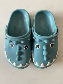 Dinosaur Swim Shoes, Kids Size 8 or EU 25, Age 2 to 4