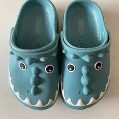 Dinosaur Swim Shoes, Kids Size 8 or EU 25, Age 2 to 4