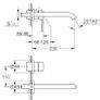 Grohe Essence Wall Mounted Bathroom Tap Image 4