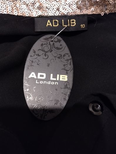 Ad Lib London Blouse Top, New With Tags,