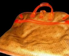 Vintage Authentic Christian Dior Honeycomb Garment Bag