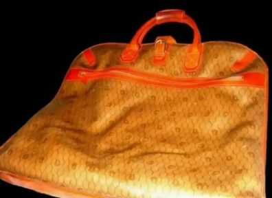 Vintage Authentic Christian Dior Honeycomb Garment Bag
