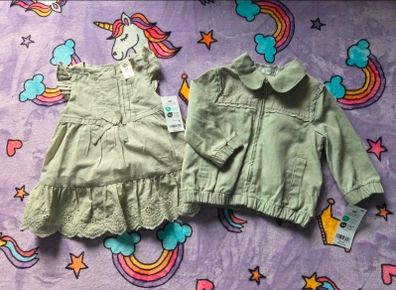 6m, NEW 3Piece OshKosh B'gosh Dress and Jacket Set with Little Knickers Too