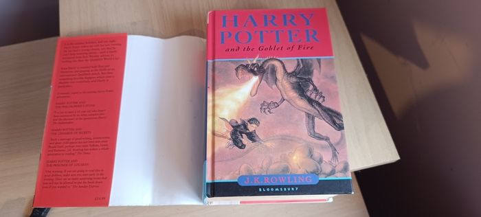 Harry Potter and the Goblet of Fire by J.K. Rowling (First Edition, Hardback)