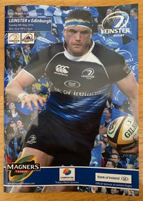 2010 Leinster v Edinburgh - Magners League Programme