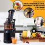 Powerful Masticating Juicer for Whole Fruits and Vegetables, Fresh Healthy Juice, Sorbet, Ice Cream, Wide Mouth 75mm Feeding Chute, BPA Free, 240-Watt (FREE POSTAGE) Image 5