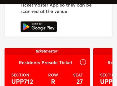 The Weeknd  Saturday night Cost 82euro