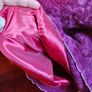 Avoca Raspberry pink purple skirt and top wool set Image 5