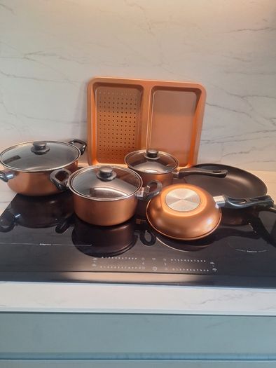 Premium Induction Copper Pots and Pans
