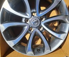 4x Nissan 16 inch Alloy Wheels 2 Refurbed  2 Need Paint