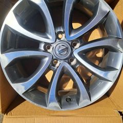 4x Nissan 16 inch Alloy Wheels 2 Refurbed  2 Need Paint