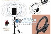 10" LED Ring Light Dimmable Lighting Kit