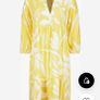 Monari yellow dress UK 12-14 BNWT Image 3