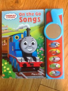 Thomas the Tank On the Go Songs Musical Book