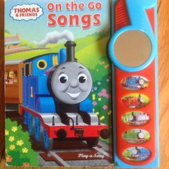 Thomas the Tank On the Go Songs Musical Book