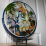 hand painted glass - candle stand Image 5
