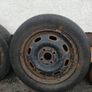 Miscellaneous old car steel wheels Image 7