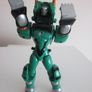 2007 Bandai Power Rangers Jungle Fury Green Ranger Elephant Ranger Deluxe Figure. Image 4