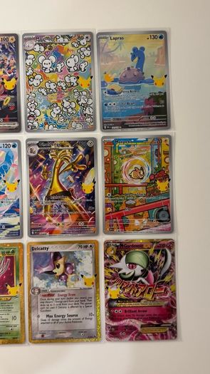 Pokemon TCG 30th Celebration Card Lot