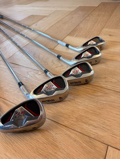 Wilson RX irons 6i-9i, SW, hybrid