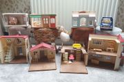 Sylvanian cottage car big toy bundle rrp 300