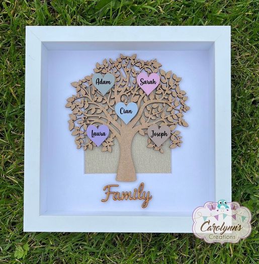 Personalised Family Tree Frame