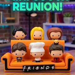 Friends Sofa Display Stand - For McDonald's Collectible Figures