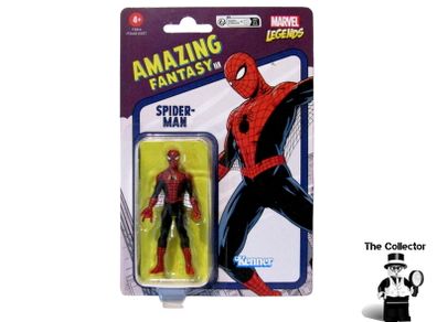 Marvel Legends Retro Kenner Spider-Man Action Figure Retro Series 3.75 inches 9.5cm MOC Mint On Card