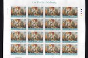 2006 Ireland St Patrick Day Commemorative Stamp Sheetlet Plate 1A1A1A1A Fine Used with Dublin cancel of 16th February 2006 (First day of issue)
