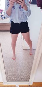 H&M Black Shorts - Size 8