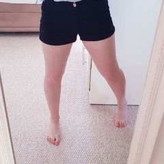 H&M Black Shorts - Size 8