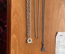 Silver plated necklaces