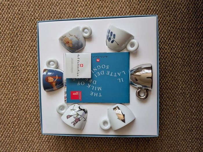 Illy Art Collection 2022 coffee cups, The Milk of Dreams, Venice Biennale Collection