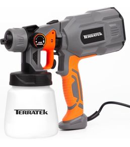 Paint Sprayer, 650W DIY Electric Spray Gun with 3 Spray Patterns, 1 x 800ml Paint Cups, HVLP Hand Held Spray Gun System, Fence Sprayer, Adjustable Valve, Painting, Varnishing, Lacquering (FREE POSTAGE)