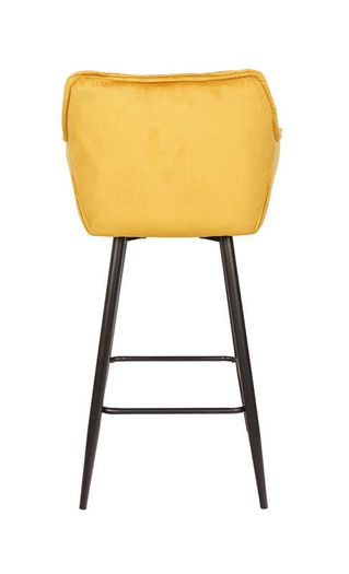 Capri Bottle Green Velvet Arm Stool Luxe Loft Kitchen Bar Chair