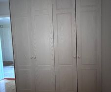 White 4-Door Fitted Wardrobe