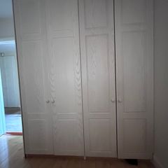White 4-Door Fitted Wardrobe