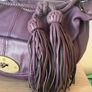 Mulberry Tassle Hobo bag in rich plum Image 2