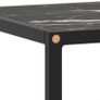 TV Cabinet Black with Black Marble Glass 160x40x40 cm Image 5