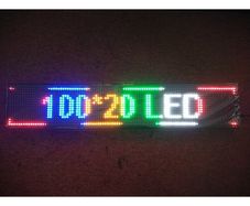 100x20cm Color Led Sign