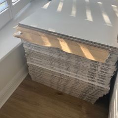White Matte Tiles 60cm x 120 cm