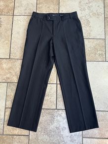 Pinstripe Suit Pants