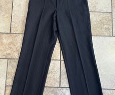 Pinstripe Suit Pants
