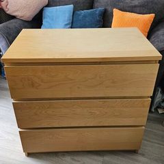 Chest of 3 drawers Malm Ikea