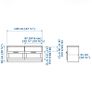 2 Ikea Brimnes TV Units Image 6
