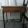 Bed side locker (old student desks) Image 5