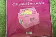 Disney pink Square toy storage box